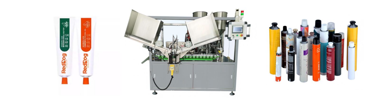 Automatic Animal Cat Pet Food Sealer Nutrition Cream Plastic Tube Filling Sealing Machine Toothpaste Tube Filler