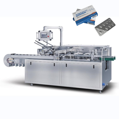 Máquina de embalaje automático horizontal para comprimidos y cápsulas farmacéuticas
