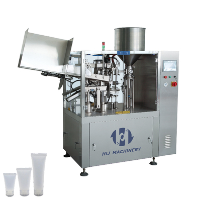 Máquina automática de llenado y sellado de tubos cosméticos