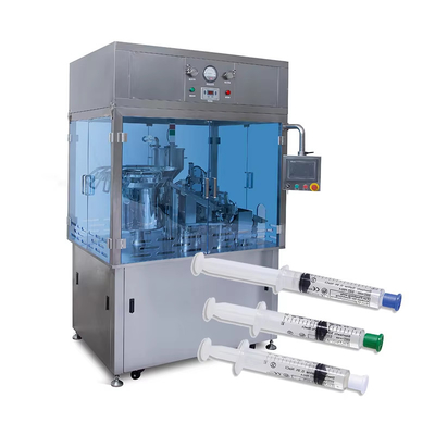 Máquina automática de llenado de jeringa de plástico