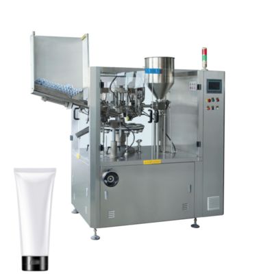 Máquina automática de llenado de tubos laminados 50-75pcs/min pantalla táctil