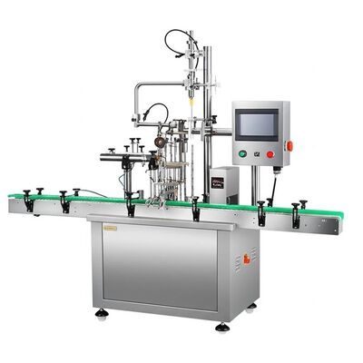 Relleno de jeringa precargado semiautomático Diseñado con marco de acero inoxidable Entrega y precisión en el embalaje farmacéutico