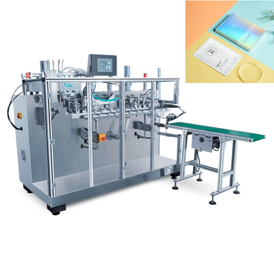 Máscara facial no tejida automática que hace la cadena de producción de relleno de la máquina velocidad