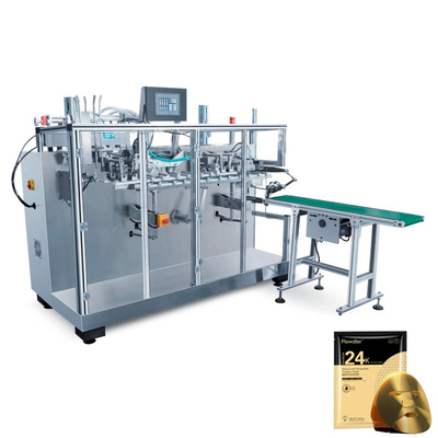 Máquina facial semi automática del paquete del plegamiento y del lacre de la máscara para la fábrica de los cosméticos