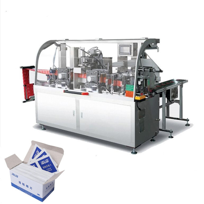 empaquetadora de 80bags/Min Touch Screen Alcohol Pad