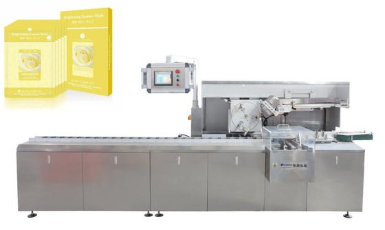 Trapos mojados automáticos continuos de la pantalla táctil y caja de encuadernación/minuto de la máquina 120 de la máscara facial