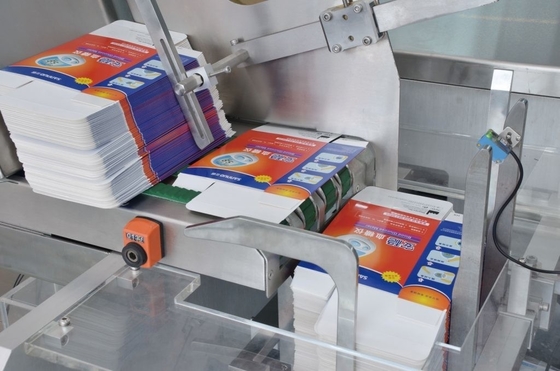 máquina de encuadernación del tubo del doblez de 120pcs/Min Pharmaceutical Cartoning Machine 4