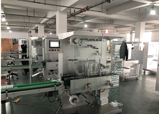 Sistema de control automático del PLC de la cubierta del acero inoxidable de la empaquetadora 304 de la película