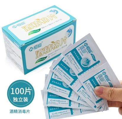 1000 bolsos/máquina mínima del cojín del alcohol, mini empaquetadora mojada de empaquetado del tejido