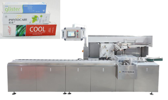 La máquina de encuadernación automática vertical 1.5kw de la barra del jabón encuadierna la caja de empaquetado