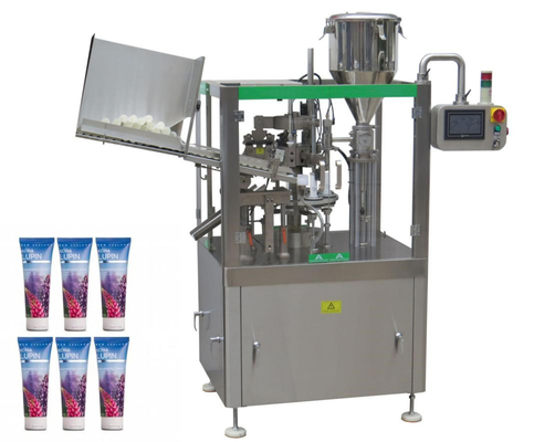 Relleno suave automático y máquina de aislamiento, máquina de aislamiento del relleno del tubo de crema dental, máquina de rellenar del tubo del mejor precio de la crema