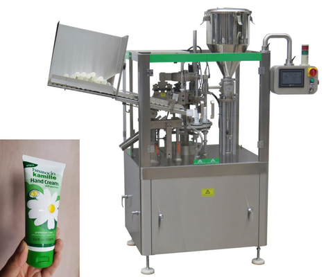 Máquina de aislamiento de relleno del tubo automático de alta velocidad para la crema de la papaya de la emulsión de la loción del cuerpo