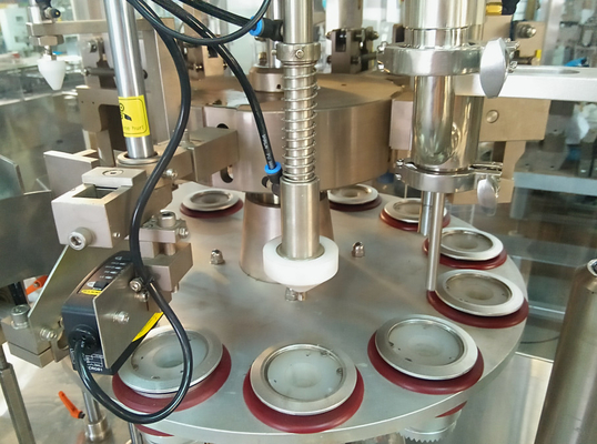 Máquina de rellenar del tubo completamente automático para la goma poner crema suave de la crema dental del metal