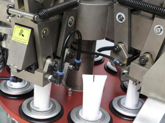 Máquina automática de llenado y sellado de tubos blandos de plástico de ungüento o tubos laminados