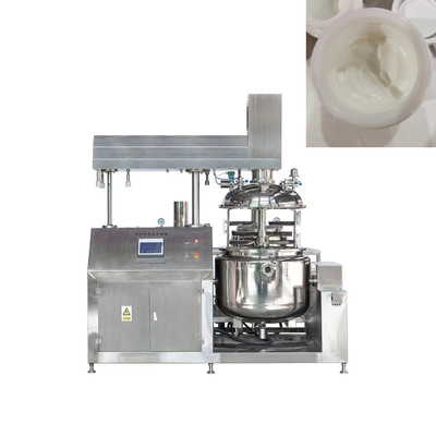 Máquina química para la fabricación de jabón líquido mezclador homogeneizador calefacción cosmética tanque de mezcla de acero inoxidable con doble chaqueta