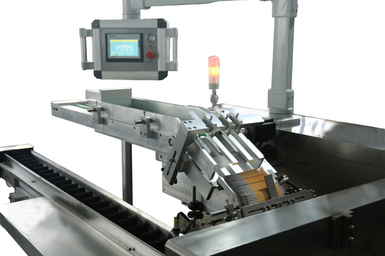 Pequeña caja de alta velocidad que embala la máquina de encuadernación de empaquetado vertical automática continua