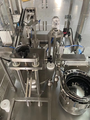 Jeringuilla prellenada automática de la máquina de rellenar de la jeringuilla prellenada para el gel líquido del cartucho dental