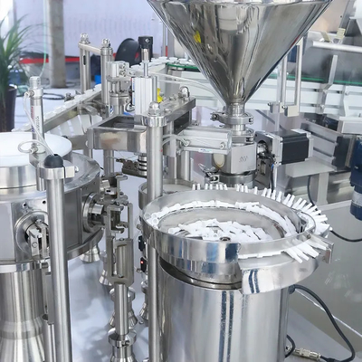Máquina de llenado de jeringa adhesiva viscoelástica pequeña automática directa de fábrica