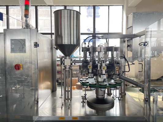 Loción automática para el cuerpo pasta de dientes suave crema cosmética tubo de llenado máquina de sellado