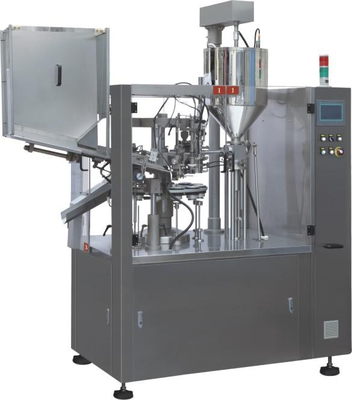 Máquina automática de llenado y sellado de tubos de plástico