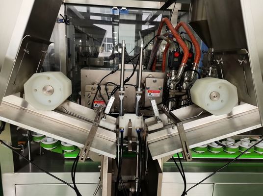 Máquina de llenado y sellado de tubos de grasa para animales de compañía