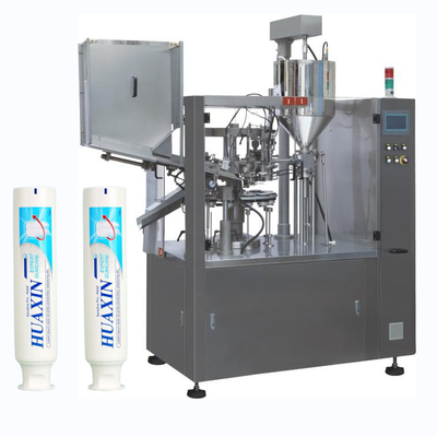 Máquina de llenado y sellado de tubos totalmente automática de pasta de dientes Máquina de llenado y sellado de tubos cosméticos