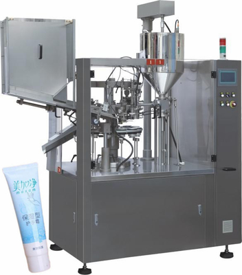 Máquina automática de sellado por calentamiento de tubos blandos de relleno/máquina de sellado por relleno de tubos primeros