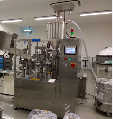 Máquina automática de llenado de tubos de plástico para pasta de dientes de crema de ungüento