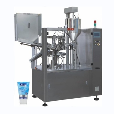 Alta velocidad de aluminio blando de plástico tubo de loción de crema de llenado automático completo y máquina de sellado