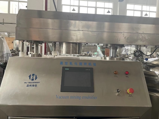 Pasta de dientes de alta calidad Emulsionador de vacío de laboratorio Mezcladora de máquina de vacío Emulsionador de homogeneizador Tanque de mezcla