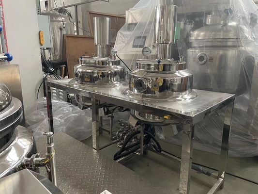 Emulsionador de vacío de alta velocidad Homogeneizador de elevación hidráulico Unidad homogeneizadora de vacío Homogeneizador de vacío Cosméticos