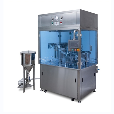 Máquina de llenado de jeringa de inyección de gel aséptico precargada de Luer Lock totalmente automática