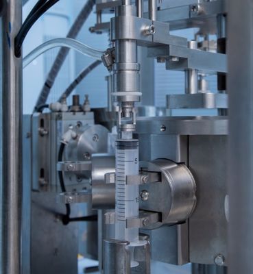 Máquina automática de llenado de jeringa de plástico con certificación CE