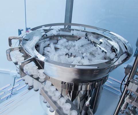 Máquina de llenado de jeringa de plástico de alta precisión Equipo automatizado eficiente