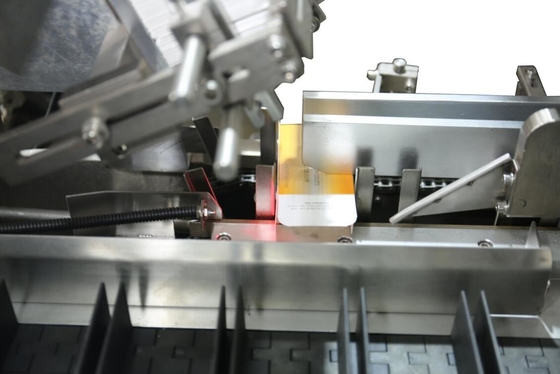 Máquina de embalaje de comprimidos horizontales automática cápsula de cápsula de cartón de caja de ampollas de cartón bandeja de placa embalaje de cartón Mach
