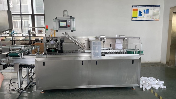 Máquina de embalaje de caja de cartón totalmente automática de alta velocidad
