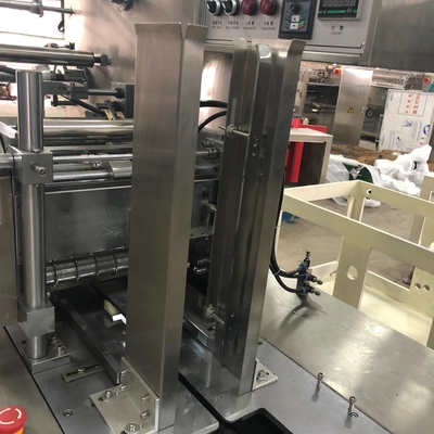 Caja de caramelos de chocolate con película transparente envasadora 3D máquina de embalaje