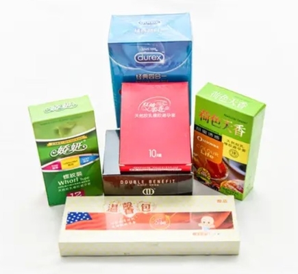 Máquina automática de envasado de películas de celulosa de caja de tabaco Shisha