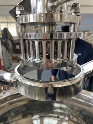 Pasta de dientes de alta calidad Emulsionador de vacío de laboratorio Mezcladora de máquina de vacío Emulsionador de homogeneizador Tanque de mezcla