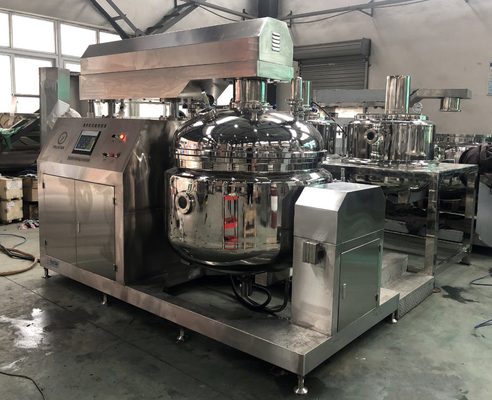 Pasta de dientes de alta calidad Emulsionador de vacío de laboratorio Mezcladora de máquina de vacío Emulsionador de homogeneizador Tanque de mezcla