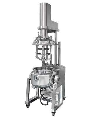 Precio de fábrica Emulsionador de vacío homogeneizador de elevación hidráulica Emulsionador de vacío homogeneizador mezclador de máquina