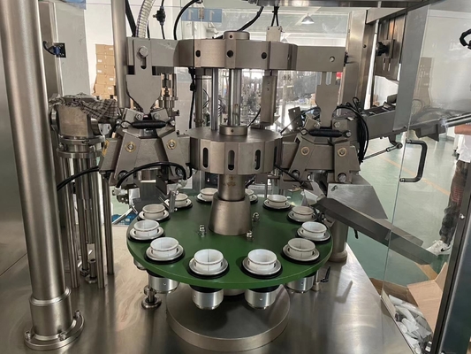 Máquina de sellado automática de llenado de crema para manos de alta velocidad para pasta de dientes de limpieza facial