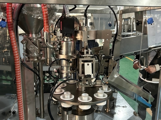 Máquina automática de llenado y sellado de tubos de pasta de dientes cosmética, loción, sellador, crema, tubo blando de plástico