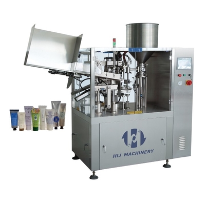 Máquina automática de llenado y sellado de pasta dental cosmética
