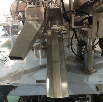 Máquina automática de llenado y sellado de tubos de pasta de dientes cosmética, loción, sellador, crema, tubo blando de plástico