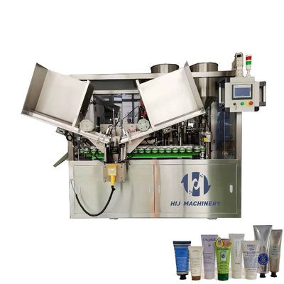 Crema de pasta de dientes Relleno de tubo de plástico