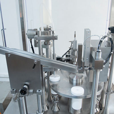 Máquina de llenado de jeringas para vacunas, tapado, taponado, señuelo, cierre y llenado de pasta dental en gel cosmético de alta viscosidad