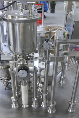 Máquina aseptica automática de llenado de jeringuillas sin burbujas de vidrio de una sola vez