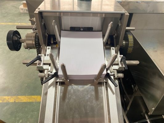 Máquina automática de encajado de cajas para galletas, snacks y alimentos