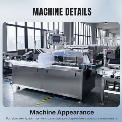 Máquina automática de embalaje 80 cajas/minuto